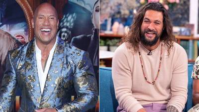 The Rock’s Daughter Freaks Out Over Message From ‘Aquaman’s Jason Momoa On 3rd Birthday - hollywoodlife.com