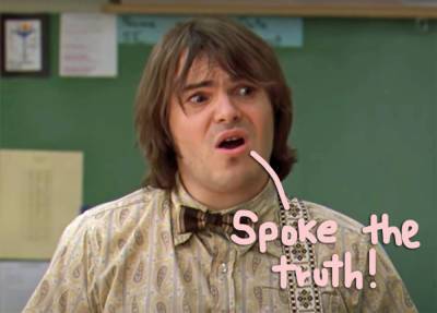 Jack Black Is Trending On Twitter After Users Rediscover His Badass Body Positivity Monologue From School Of Rock! - perezhilton.com