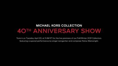Livestream: Michael Kors Collection Debuts 40th Anniversary Runway Show - etcanada.com - USA