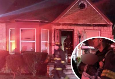 Detroit Firefighters Rescue Baby Girl From Burning Building & Say Family Did NOT Warn Them Of Child Inside - perezhilton.com - Detroit