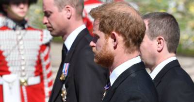 Prince William breaks silence after reunion with brother Prince Harry at Prince Philip's funeral - www.ok.co.uk