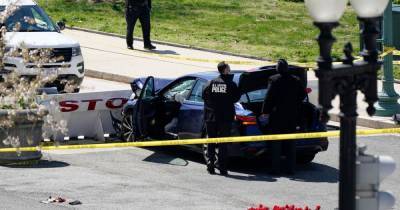 Two police officers injured after car rams US Capitol barricade - www.manchestereveningnews.co.uk - USA - Manchester - Washington