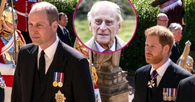 The Subtle Way Prince William and Prince Harry Were There for Each Other During Philip’s Funeral - www.usmagazine.com