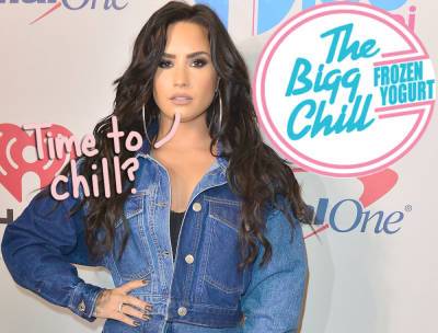 Demi Lovato's Fro-Yo Controversy, Now With A Sprinkle Of Angry DMs: 'You Don't Want To Mess With Me' - perezhilton.com - Los Angeles