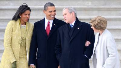 George W. Bush Says It's a Problem People Are Shocked by His Friendship With Michelle Obama - www.glamour.com - Arizona