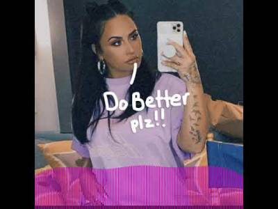 Demi Lovato Attacks FroYo Shop As Diet Culture Vulture! Did She Go Too Far? | Perez Hilton - perezhilton.com