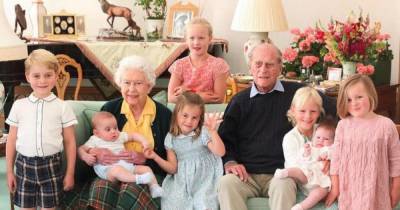 Queen takes comfort in close bond with grandchildren as she marks her first birthday without Philip - www.ok.co.uk - South Africa