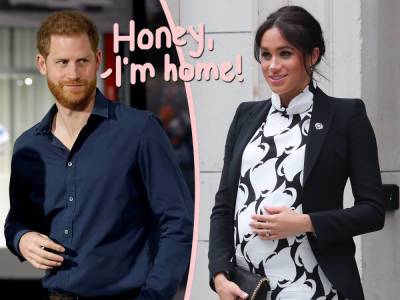 Meghan Markle Enjoys 'Easier' Second Pregnancy As Prince Harry Returns To Her Side - perezhilton.com - Britain - USA
