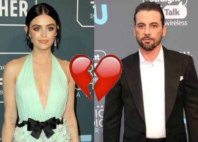 It's OVER! Lucy Hale & Skeet Ulrich Broke Up After Just One Month Of Dating - perezhilton.com