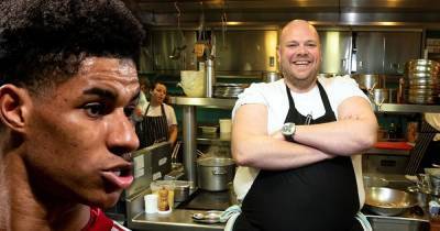 Marcus Rashford forms new partnership with Michelin-starred chef Tom Kerridge in bid to get youngsters cooking - www.manchestereveningnews.co.uk - Manchester