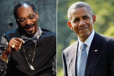 Snoop Dogg implies he smoked weed with Obama in new song - nypost.com