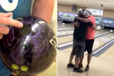 Man fills bowling ball with father’s ashes — then bowls perfect game - nypost.com