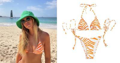 This $20 Zebra String Bikini Looks Almost Exactly Like Sofia Richie’s - www.usmagazine.com