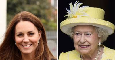 Duchess Kate Honored Queen Elizabeth II on Her 95th Birthday by Borrowing Stunning Pearl Earrings - www.usmagazine.com