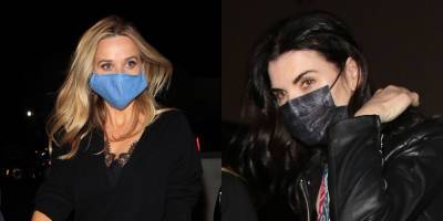 'The Morning Show' Co-Stars Reese Witherspoon & Julianna Margulies Enjoy Dinner Together in West Hollywood - www.justjared.com
