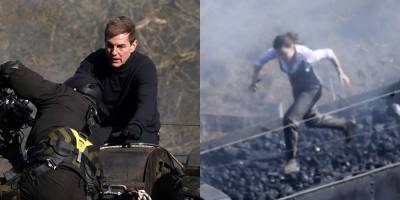 Tom Cruise & Hayley Atwell Film Intense Action Scenes on Top of a Moving Train for 'Mission: Impossible 7'! - www.justjared.com - Britain