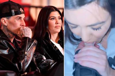 Kourtney Kardashian and Travis Barker’s finger-sucking, explained - nypost.com