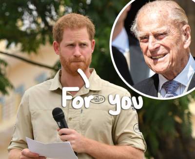Prince Harry Honors Late Grandfather Prince Philip In New Statement - perezhilton.com