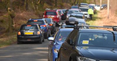 Chaos at Loch Lomond beauty spots with over 100 motorists fined for reckless parking - www.dailyrecord.co.uk - Scotland