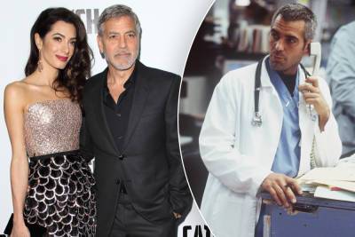 George Clooney’s ‘ER’ reunion: It’s ‘a disaster for my marriage’ at 60 - nypost.com