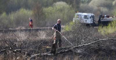 Huge nature reserve blaze the size of '30 football pitches' started deliberately - www.manchestereveningnews.co.uk - Manchester