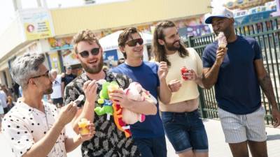 'Queer Eye' Cast Returns to Texas to Resume Filming Season 6 - www.etonline.com - France - Texas - county Brown