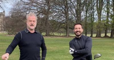 Line of Duty's rivals DI Steve Arnott and Chief Constable Osborne leave drama on-screen to play golf - www.ok.co.uk