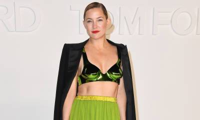 Kate Hudson bares toned abs in yellow bikini for special reunion - hellomagazine.com