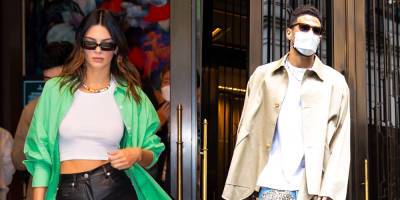 Kendall Jenner Looks So Fierce While Heading to Boyfriend Devin Booker's NBA Game - www.justjared.com - New York - city Brooklyn