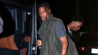 Travis Scott Hits Club With Mystery Woman As He Continues To Co-Parent Stormi, 3 - hollywoodlife.com - California