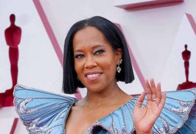 Oscars 2021: Regina King has near miss after tripping at start of ceremony - www.msn.com - county Union - Los Angeles, county Union