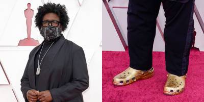 Oscars 2021's Musical Director Questlove Is Wearing Gold Crocs! - www.justjared.com - Los Angeles
