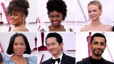 Oscars Red Carpet Photos: Riz Ahmed, Viola Davis, Andra Day, Regina King, Carey Mulligan, Steven Yeun and More - www.hollywoodreporter.com