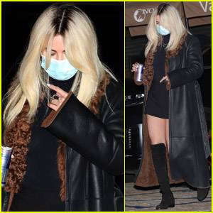 Selena Gomez Shows Off New Platinum Blonde Hair During Night Out! - www.justjared.com - Malibu