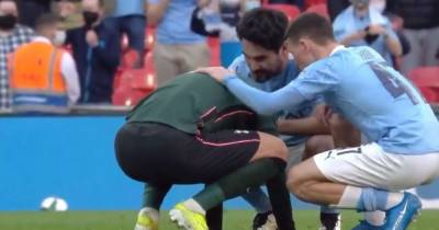 Sky Sports cameras capture classy gesture from Manchester City players to Heung-Min Son - www.manchestereveningnews.co.uk - Manchester