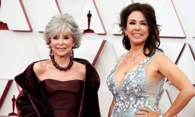 Rita Moreno adorably posed next to her daughter on the Oscars red carpet - us.hola.com