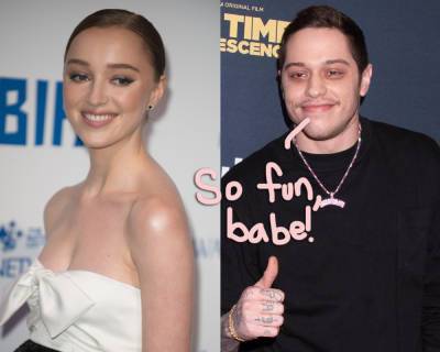 Pete Davidson Visits Phoebe Dynevor In The UK Again -- And There's Finally Photos To Prove It! - perezhilton.com - Britain