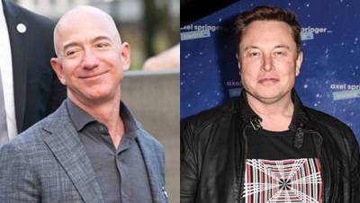 Elon Musk Trolls Jeff Bezos Says He ‘Can’t Get It Up’ Amid Battle Over Space Contract - hollywoodlife.com