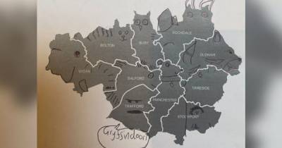 Eight-year-old's hilarious amendments to a map of Greater Manchester - www.manchestereveningnews.co.uk - Manchester
