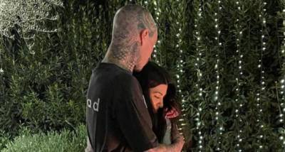 Kourtney Kardashian & Travis Barker turn up the heat as they share passionate kiss in the middle of a desert - www.pinkvilla.com - Utah
