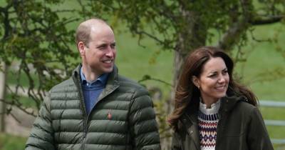 Prince William and Kate Middleton step out to pet lambs and drive tractor on visit to farm - www.ok.co.uk - county Durham - county Darlington