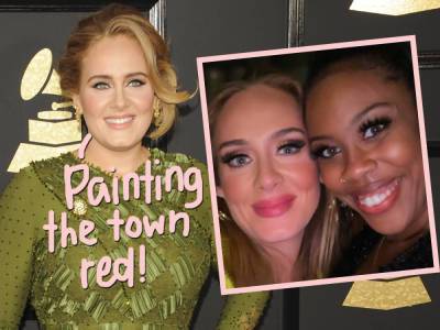 Adele Seen For The First Time In Months At Daniel Kaluuya’s Oscars After-Party! - perezhilton.com