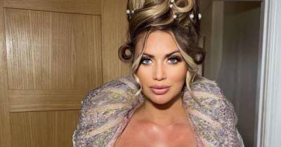 Amy Childs shows off incredible Bridgerton hair makeover which took masses of matted extensions to achieve - www.msn.com