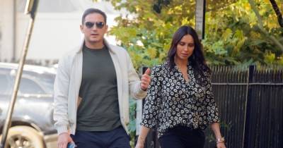 Christine Lampard stuns in chic outfit on romantic stroll with husband Frank after birth of second child - www.ok.co.uk - London