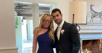 Britney Spears enjoys rare outing at friend's wedding with boyfriend Sam ahead of crucial conservatorship hearing - www.ok.co.uk