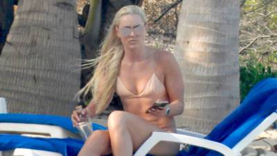 Lindsey Vonn Stuns In Nude-Colored Bikini While Relaxing In Tulum — See Pics - hollywoodlife.com