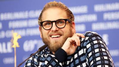 Jonah Hill Looks Unrecognizable With Full Beard Slicked Back Hair After 40-Lb. Weight Loss - hollywoodlife.com