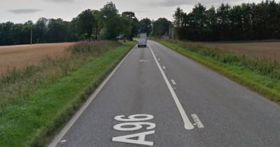 Horror smash closes A96 in Aberdeenshire as emergency services remain at the scene - www.dailyrecord.co.uk - Scotland