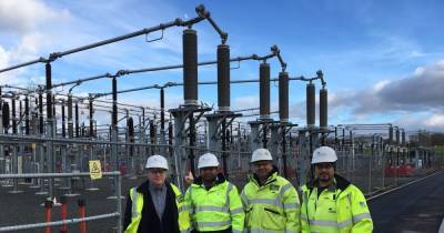 Multi-million pound refurbishment of Wishaw substation complete - www.dailyrecord.co.uk - Scotland