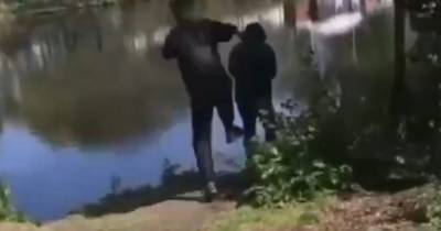 Teenage boy, 15, arrested after pensioner was kicked into River Mersey - www.manchestereveningnews.co.uk - Manchester - county Cheshire